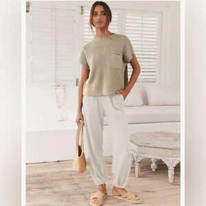 Illusory free people sweater set dupe
